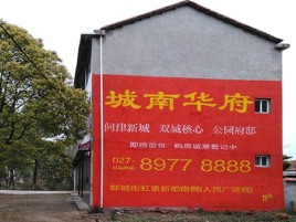 合山百分之90的人都不了解的农村墙体广告
