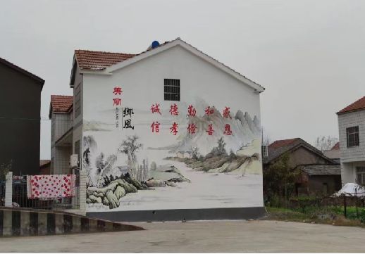 合山墙绘工艺你了解多少？