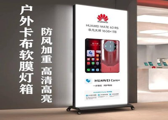 合山户外防水灯箱的应用特点及适用范围。