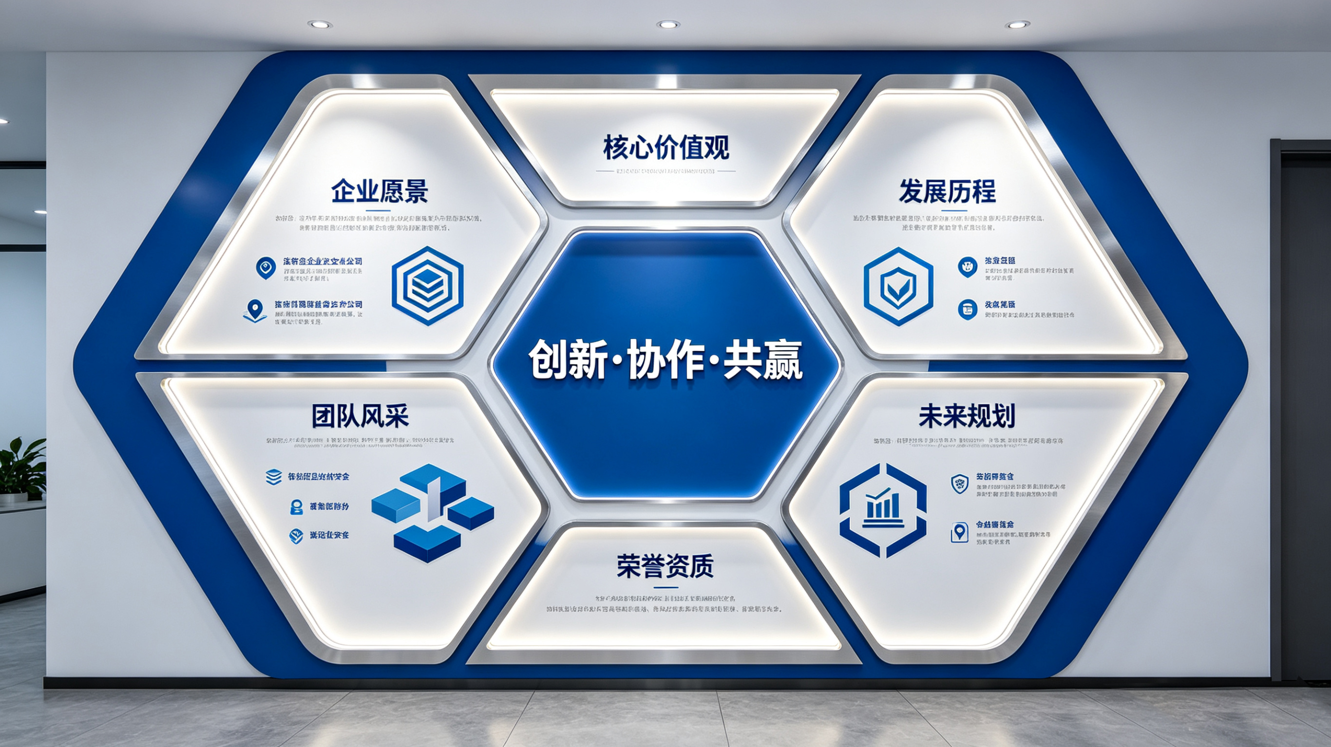 合山企业文化墙六边形避坑指南（新手常犯5个错误）
